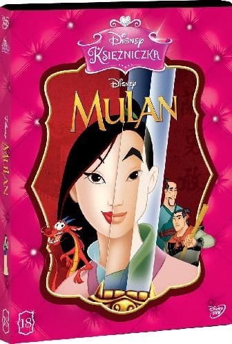 MULAN DISNEY KSIĘŻNICZKA DVD
