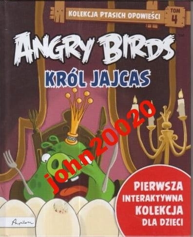 ANGRY BIRDS 4.KRÓL JAJCAS.INTERAKTYWNA KOLEKCJA