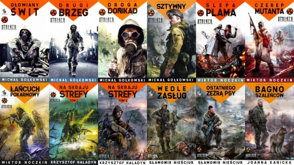 STALKER GOŁKOWSKI NOCZKIN HALADYN NIEŚCIÓR  1-12 NOWE 