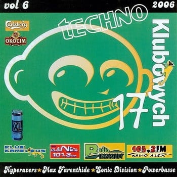 TECHNO 17 KLUBOWYCH 6 CD FOLIA