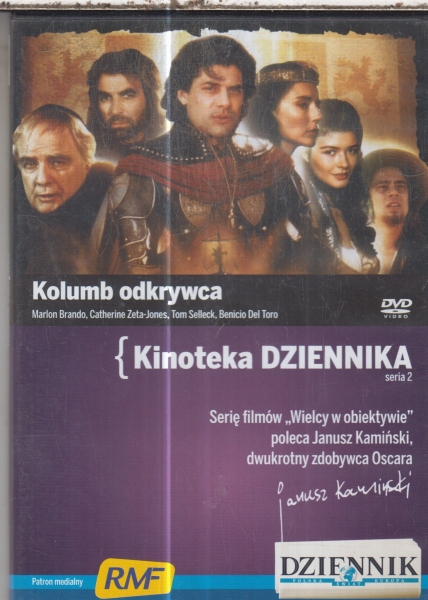 KOLUMB ODKRYWCA DVD BRANDO ZETA-JONES