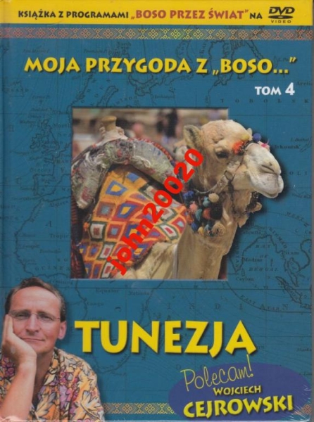 MOJA PRZYGODA Z BOSO 4.TUNEZJA.DVD.CEJROWSKI