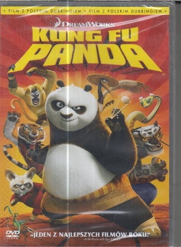 KUNG FU PANDA,DVD.FOLIA.DUBBING