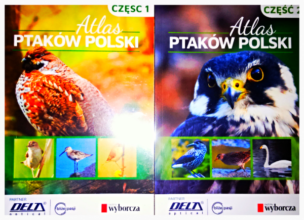 ATLAS PTAKÓW POLSKI 1-2 PTAKI PRZYBYŁOWICZOWIE NOWY 