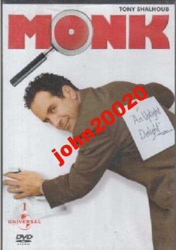 MONK 1.MONK I WRÓŻKA.DVD