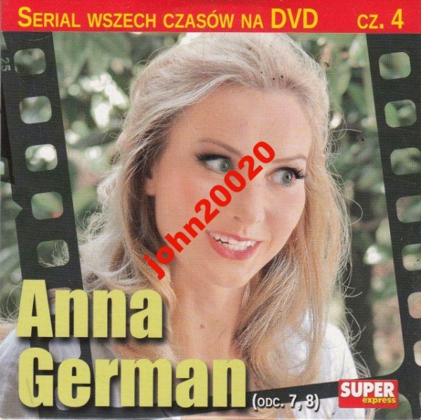 ANNA GERMAN CZĘŚĆ 4 ODC 7-8.MORO. DVD