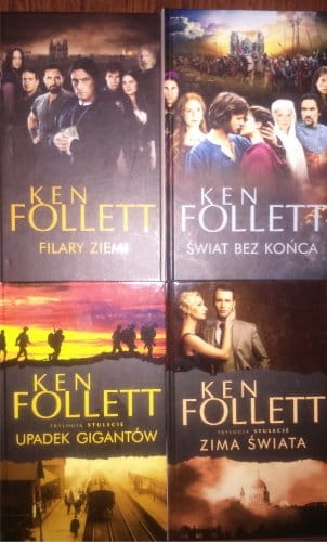 UPADEK GIGANTÓW FILARY ŚWIAT ZIMA FOLLETT NOWE