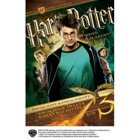 HARRY POTTER I WIĘZIEŃ AZKABANU 3 DVD WYD KOLEKCJ
