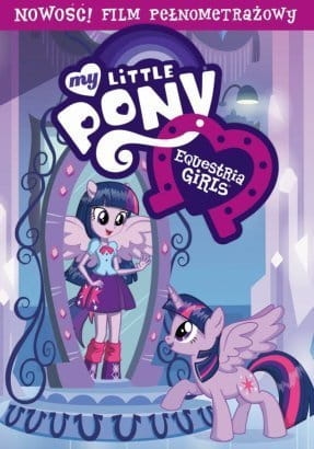 MY LITTLE PONY EQUESTRIA GIRLS DVD