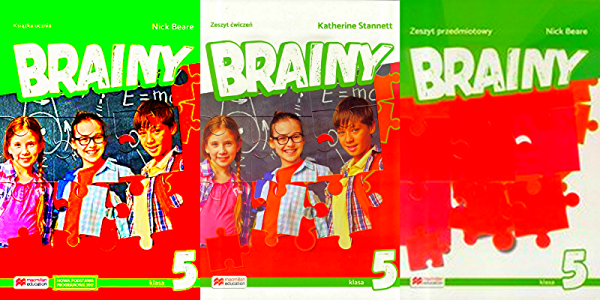 BRAINY 5 ANGIELSKI PODRĘCZNIK ĆWICZENIA ZESZYT 