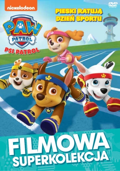 PSI PATROL PIESKI RATUJĄ DZIEŃ SPORTU DVD