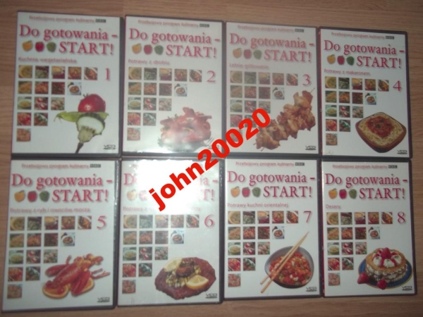 DO GOTOWANIA START 8 X VCD