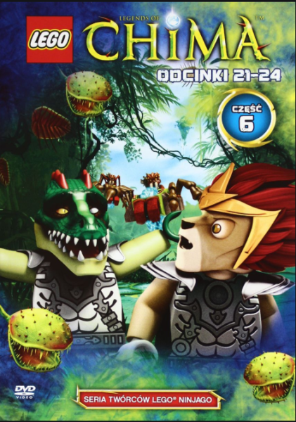 LEGO CHIMA CZĘŚĆ 6 ODC 21-24 DVD