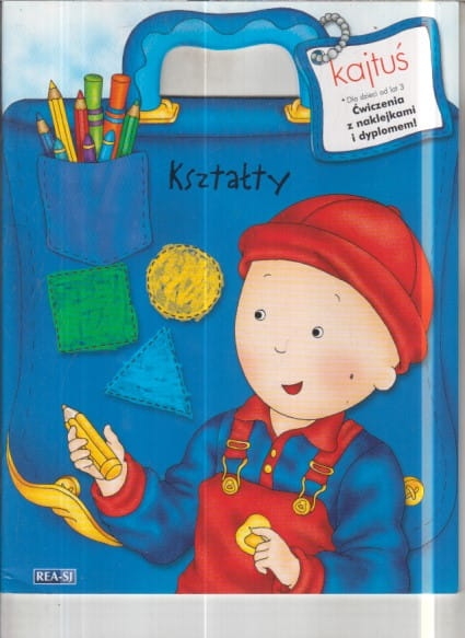 KAJTUŚ KSZTAŁTY.ĆWICZENIA NAKLEJKI