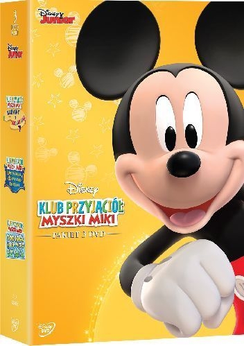 KLUB PRZYJACIÓŁ MYSZKI MIKI 3DVD WESOŁA CIUCHCIA