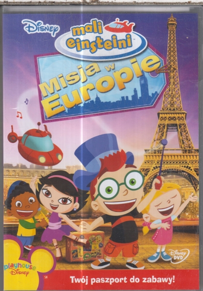 MALI EINSTEINI MISJA W EUROPIE DVD DISNEY