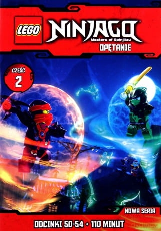 LEGO NINJAGO OPĘTANIE CZĘŚĆ 2 ODC 50-54 DVD