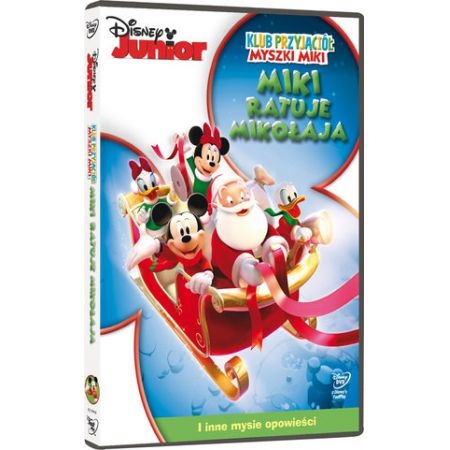 KLUB PRZYJACIÓŁ MYSZKI MIKI DVD MIKI RATUJE MIKOŁAJA