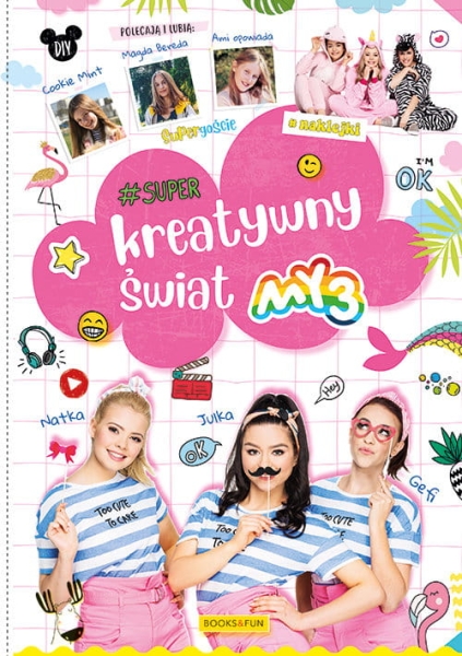 KREATYWNY ŚWIAT MY 3  ZESPÓŁ ORYGINALNA KSIĄŻKA 