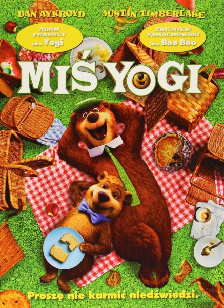 MIŚ YOGI JOGI DVD 