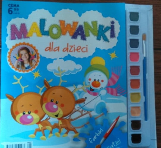 MALOWANKI DLA DZIECI + FARBKI GRATIS