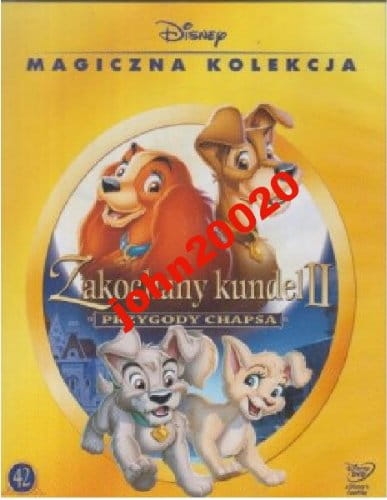 ZAKOCHANY KUNDEL II.PRZYGODY CHAPSA..DVD.DISNEY