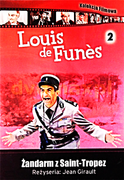 ŻANDARM Z SAINT TROPEZ DVD LOUIS DE FUNES 