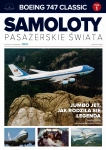 SAMOLOTY PASAŻERSKIE ŚWIATA 1 BOEING 747 CLASSIC KOLEKCJA  FOLIA 