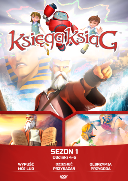 KSIĘGA KSIĄG SEZON 1 ODCINKI 4-6 DVD