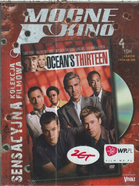OCEAN`S THIRTEEN DVD CLOONEY PITT FOLIA