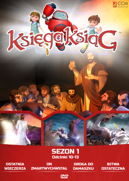 KSIĘGA KSIĄG SEZON 1 ODCINKI 10-13 DVD