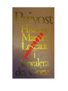 Historia Manon Lescaut i Kawalera des Grieux