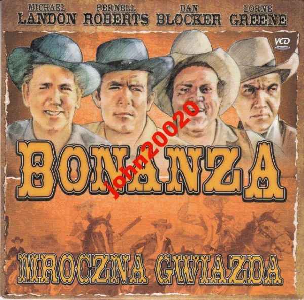 BONANZA MROCZNA GWIAZDA DVD M LANDON GREENE