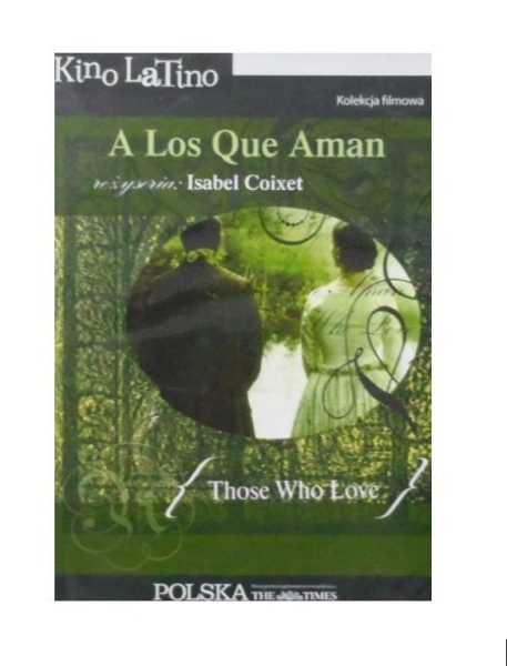 DVD A LOS QUE AMAN M.Bellucci