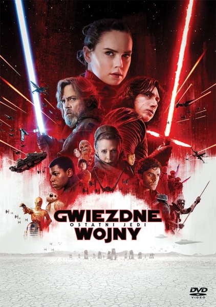 GWIEZDNE WOJNY EPIZOD VIII OSTATNI JEDI DVD