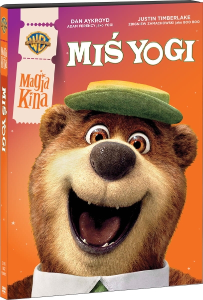 MIŚ YOGI MAGIA KINA DVD