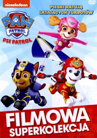 PSI PATROL PIESKI RATUJĄ LATAJĄCYCH TURBOTÓW DVD