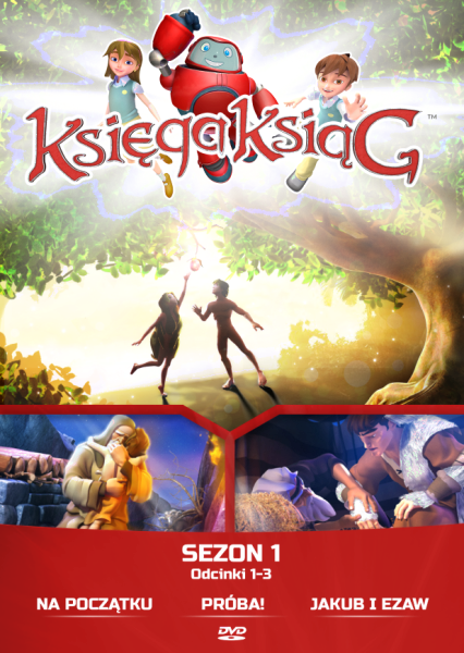 KSIĘGA KSIĄG SEZON 1 ODCINKI 1-3 DVD