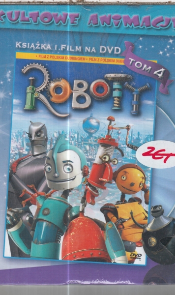 ROBOTY KULTOWE ANIMACJE  DVD FOLIA DUBBING