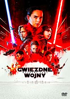 GWIEZDNE WOJNY OSTATNI JEDI DVD HAMILL FOLIA 