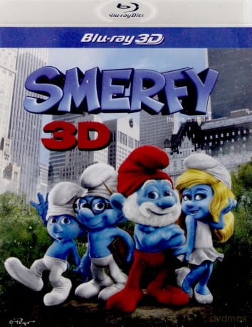 SMERFY FILM PEŁNOMETRAŻOWY 3D BLU-RAY 