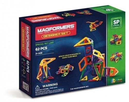 KLOCKI MAGFORMERS 62 ELEMENTY