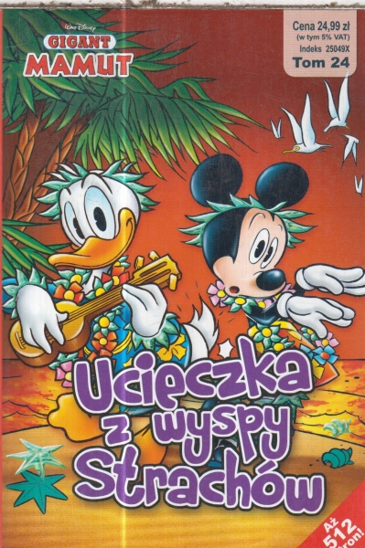 UCIECZKA Z WYSPY STRACHÓW GIGANT MAMUT 24