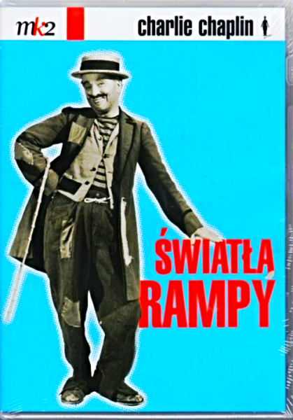 ŚWIATLA RAMPY DVD CHAPLIN FOLIA PEŁNE  132 MIN