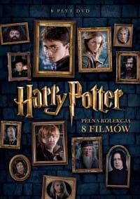 HARRY POTTER 8 DVD KAMIEŃ KOMNATA CZARA CAŁOŚĆ FOLIA 
