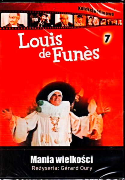 MANIA WIELKOŚCI LOUIS DE FUNES DVD 