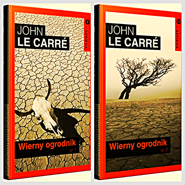 WIERNY OGRODNIK 1--2 JOHN LE CARRE TWARDE 600 STRON 