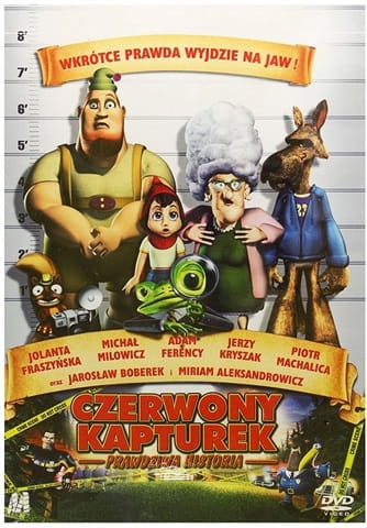 CZERWONY KAPTUREK PRAWDZIWA HISTORIA DVD