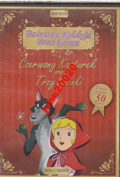 KOLEKCJA GRIMM CZERWONY KAPTUREK / TRZY ŚWINKI.