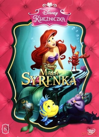 MAŁA SYRENKA DISNEY KSIĘŻNICZKA DVD